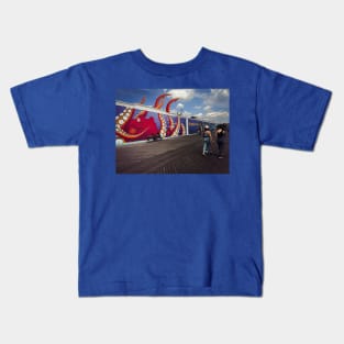 Coney Island Boardwalk Brooklyn NYC Kids T-Shirt